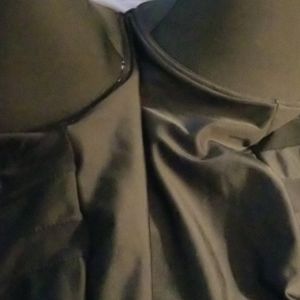 Beautiful one peice black swimsuit 4x dd bra